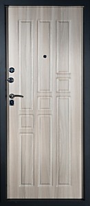 Дверь стальная "Топаз-2" металл/ панель МДФ 16мм холст серый