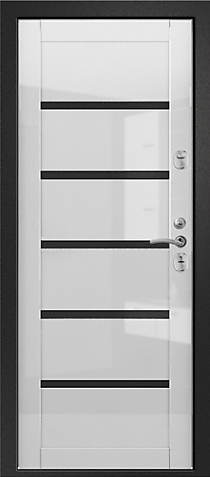 Стальная дверь Медея-321 (М1) белый глянец