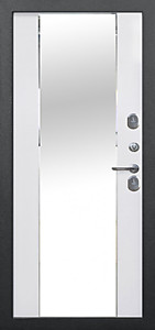 11 см Isoterma эмалит белый зеркало с фацетом